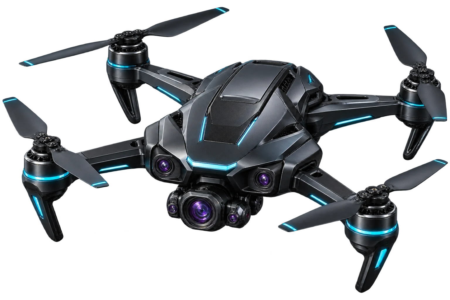 Concept render of Quantum-Core Drone